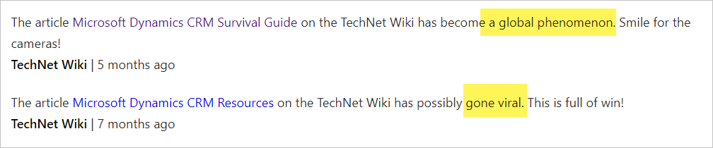 TechNet Wiki achievements